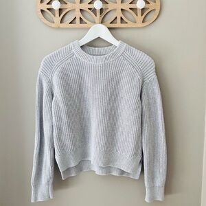 All Saints Pullover Sweater Gray Sz XS